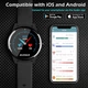 Смарт-часы Audar E1 GPS 1.22" Black - изображение 5