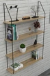 Настенная полка в стиле лофт EcoLoft Ardelle DSP-1162 Дуб Аппалачи - изображение 1