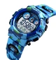 Часы наручные детские Skmei 1547 Camouflage Light Blue, 1547CMLTBU (17147) - изображение 1
