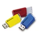 USB флеш накопичувач Verbatim 3x16GB Store 'n' Click Red/Blue/Yellow USB 3.2 (49306) - изображение 11