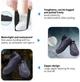 Бахилы на обувь силиконовые с застежкой LVR 016 L 38-42 Black (17554) - изображение 4