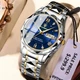Мужские часы Poedagar Stava Blue / Классические наручные часы - изображение 6