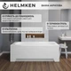 Ванна акриловая Helmken Edelva 170x70 см (G3B4026801) комплект 3 в 1: прямоугольная ванна, ножки и Белая фронтальная панель - изображение 5