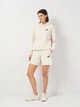 Спортивный костюм женский Puma Short Hooded Relaxed Sweat Suit 7" Tr Op 68507687 S Alpine Snow (4067983638268) - изображение 1
