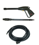 Пистолет автомойки защелка усиленный + шланг 10м д15 - изображение 1