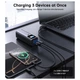 УМБ Choetech 27000mAh 140W IN/OUT, 2xUSB-C PD5.0 USB-A QC3.0 22W, Li-pol, TFT Display, black - зображення 4