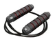 Скакалка скоростная PowerPlay 4210 Power Weighted Jump Rope Черная 2,7 м (PP_4210_Black/Red) - изображение 7