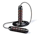 Скакалка скоростная PowerPlay 4210 Power Weighted Jump Rope Черная 2,7 м (PP_4210_Black/Red) - изображение 6