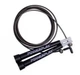 Скакалка скоростная PowerPlay 4202 Ultra Speed Rope Черная 2,9м (PP_4202_Black) - изображение 3