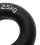 Эспандер кистевой силиконовый PowerPlay PP-4324 Hand Grip Ring Hard 25 кг Черный (PP_4324_25kg) - изображение 3