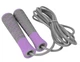Скакалка PowerPlay 4206 Jump Rope PRO+ Серо-фиолетовая 2,75 м (PP_4206_Grey/Violet) - изображение 4