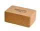 Блоки для йоги PowerPlay PP_4006 из пробкового дерева 2 шт Cork Yoga Block + резинка 7.5 кг (PP_4006_Cork_2in) - изображение 4