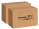 Блоки для йоги PowerPlay PP_4006 из пробкового дерева 2 шт Cork Yoga Block + резинка 7.5 кг (PP_4006_Cork_2in) - изображение 6