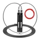 Скакалка скоростная на алюминиевая подшипниках MadMax MFA-286 Speed jump rope Black 3 м (MFA-286-BLK-U) - изображение 1