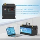Аккумулятор Kepworth LiFePO4 12V 100Ah 1280W 352mm с зарядным устройством (литий железо фосфатный АКБ с BMS) - изображение 5