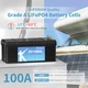 Аккумулятор Kepworth LiFePO4 24V 100Ah 2560W с зарядным устройством (литий железо фосфатный АКБ с BMS) - изображение 4