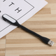 Светильник гибкий портативный USB LED для ноутбука павербанка Черный (L133) - изображение 3