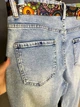 Джинсы женские Dicesil 9160 Mom jeans comfort высокая талия стрейчевые цветной ремень 32 светло голубые - изображение 4