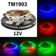 Адресная лента RGB 5050 1903 на белой основе 12в 60 led - изображение 3