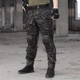Чоловічі тактичні штани multicam з наколінниками G3 Combat IDOGEAR, штани камуфляж Rip Stop чорний мультикам, 6933451-XXL - зображення 15