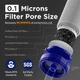 Туристичний фільтр для очищення грязної води&nbsp;Membrane Solutions Straw Water Filter, 5682963582 - зображення 3