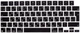 Накладка силікон на клавіатуру для Apple MacBook Air 13" Retina 2022 (A2681) UK (013303) (black) - зображення 2