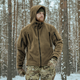 Куртка флисовая Helikon-Tex Patriot Double Fleece Coyote M - изображение 3