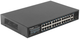 Switch Lanberg RSFE-24P-2C-360 24X 100MB POE+/2X COMBO RACK 19" GIGABIT ETHERNET 360W V2 - obraz 3