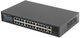 Switch Lanberg RSFE-24P-2C-360 24X 100MB POE+/2X COMBO RACK 19" GIGABIT ETHERNET 360W V2 - obraz 4