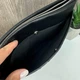 Большой мужской кожаный клатч сумка Kanguroo барсетка кошелек черный рептилия (1344Р) - изображение 8