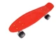 Детский Скейт Пенни Борд со светящимися колесами 6 см Best Board Красный - изображение 1