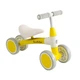 Беговел велобег для детей от 1,5 - 3 лет колеса EVA Best Trike Желтый - изображение 1