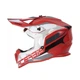 Шлем ACERBIS LINEAR RED-WHITE - XXL - зображення 3