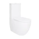 Унитаз-компакт Qtap Robin Ultra Quiet безободковый с сиденьем Soft-close QT13222128AUQ1W - изображение 1