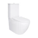 Унитаз напольный Qtap Jay Ultra Quiet с сидением Soft-close 640x360x835 мм QT07222175TW White - изображение 1