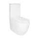 Унитаз напольный Qtap Robin New Ultra Quiet безободковый с сиденьем Soft-Close WHITE QT13226083AW - изображение 1