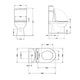 Унитаз напольный Qtap Robin New Ultra Quiet безободковый с сиденьем Soft-Close WHITE QT13226083AW - изображение 2