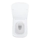 Унітаз підвісний Qtap Tern Ultra Quiet безобідковий з сидінням Soft-close WHITE QT17332303AWSD00052570 - зображення 7