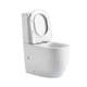 Унітаз підлоговий Qtap Robin New Ultra Quiet безобідковий з сидінням Soft-close WHITE QT13226083AWSD00052565 - зображення 5