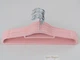Набор 10 шт плечики вешалки Hanger FLP41 41 см светло розового цвета бархатные флокированные - изображение 3