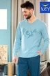 Піжама KEY MNS-861,синій 2XL - зображення 4