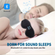 3D Bluetooth маска на глаза для сна, с наушниками для прослушивания музыки - изображение 3