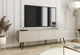 Тумба под ТВ Perfect Home Оро / Oro RTV175 MDF 3-дверная с черными ножками Бежевый - изображение 1