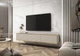 Тумба под телевизор навесная Perfect Home Оро/Oro 3-дверная RTV175 MDF Бежевый (PFH-091366) - изображение 1