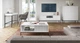 Комод високий Perfect Home Nova K104 125x104x39 см, 2-дверний, чорні ніжки Білий (000012376892) - зображення 7