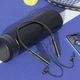 Беспроводные наушники с микрофоном вакуумные bluetooth для бега и спорта с MicroSD HOCO ES62 Pretty Черные - изображение 4