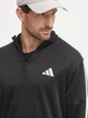 Спортивный костюм мужской Adidas Sportswear Basic 3-Stripes French Terry JC5375 M Black (4067901458145) - изображение 10