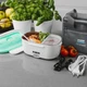 Электрический ланч бокс с подогревом из нержавеющей стали Noveen LB420 Mint - изображение 13