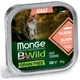 Беззерновий вологий корм для котів Monge Cat Wet Bwild Grain Free Wet Adult лосось з овочами 100 г - зображення 1