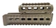 Цівка DLG Tactical для АК-47/74 з 2-ма планками Picatinny + слоти M-LOK (полімер) койот - зображення 2